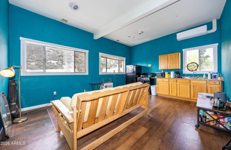 Living room and Kitchen