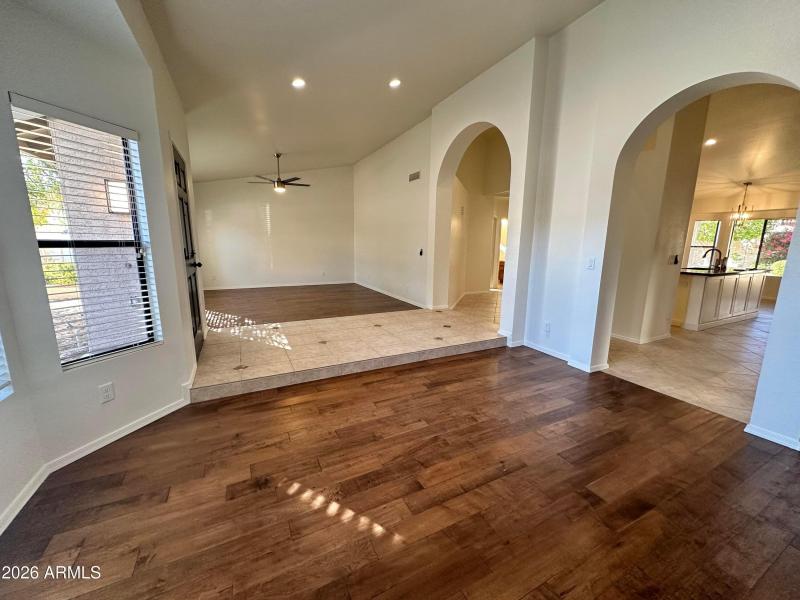 THREE living spaces!