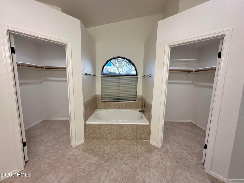 Dual closets!