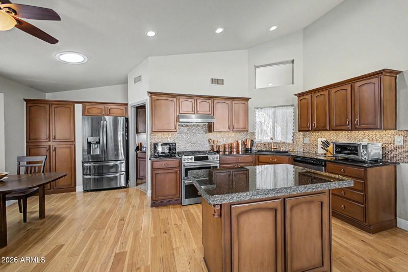 Expansive Kitchen