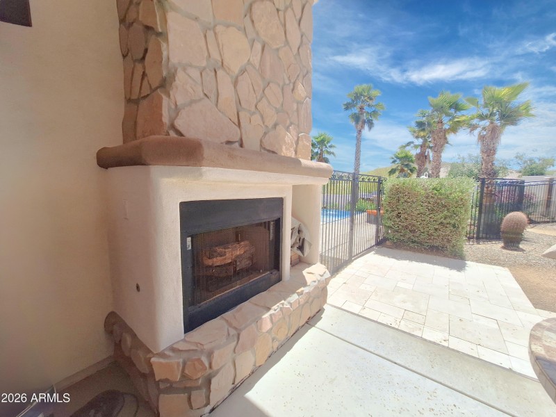 Outdoor Fireplace