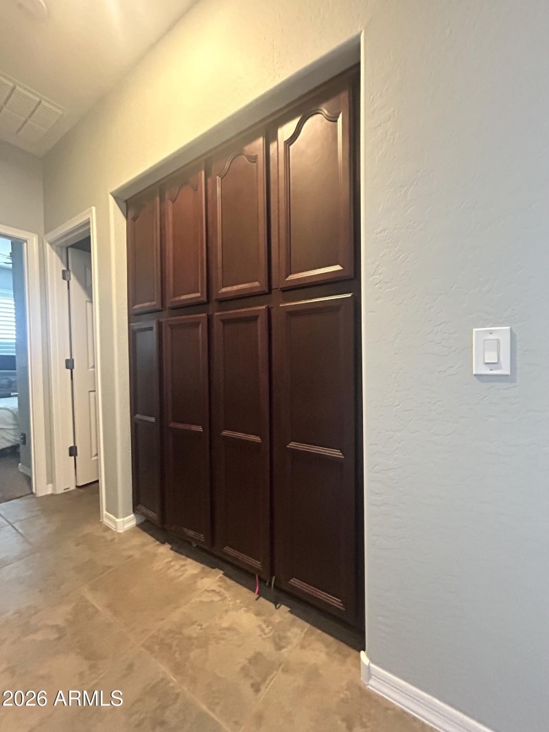 Storage Cabinets Hallway to Bedrooms