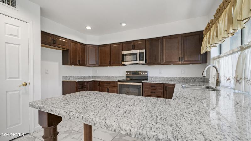 Ample cabinets