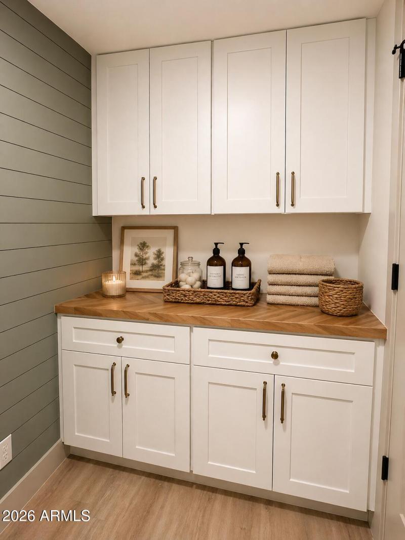 Laundry Room Rendering