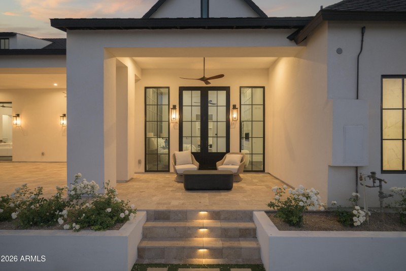 Master Bedroom Patio