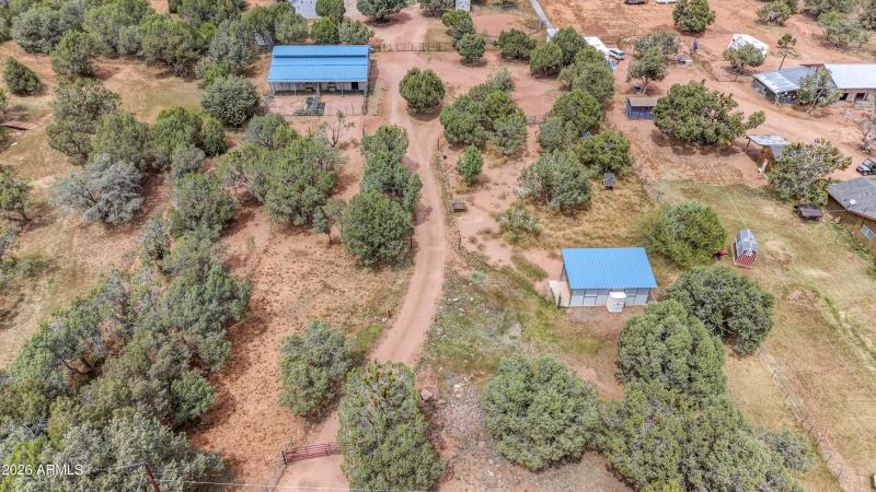 Aerial of property