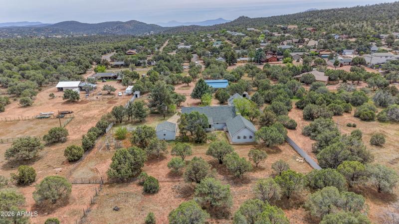 Aerial of property