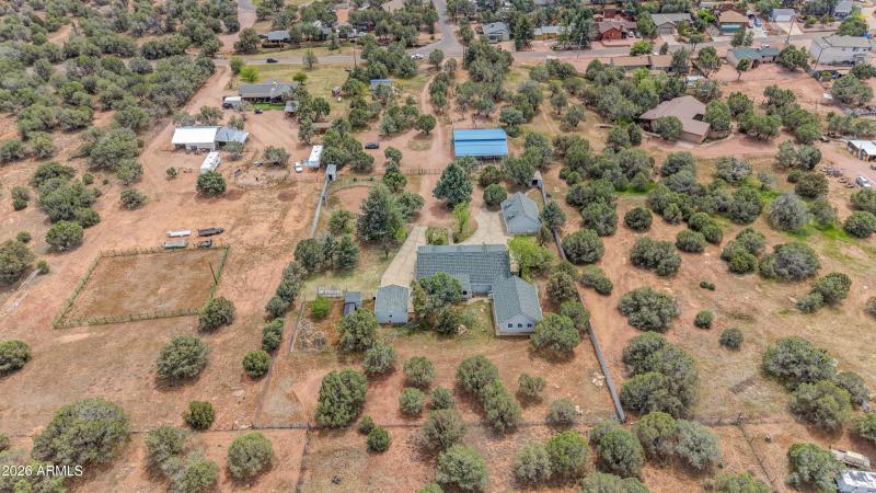 Aerial of property