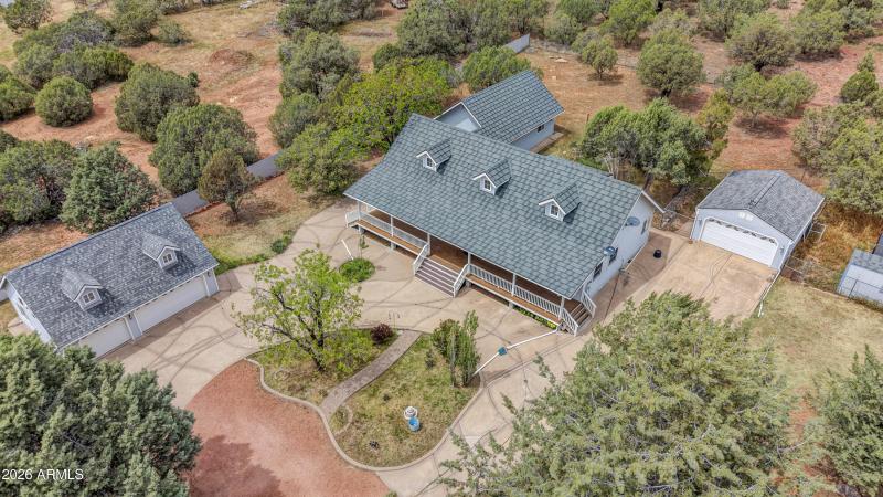 Aerial of property