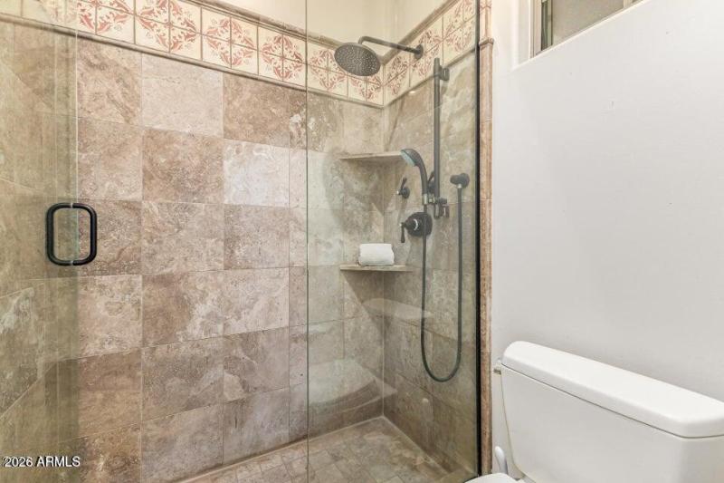 2nd Bathroom - walk-in shower