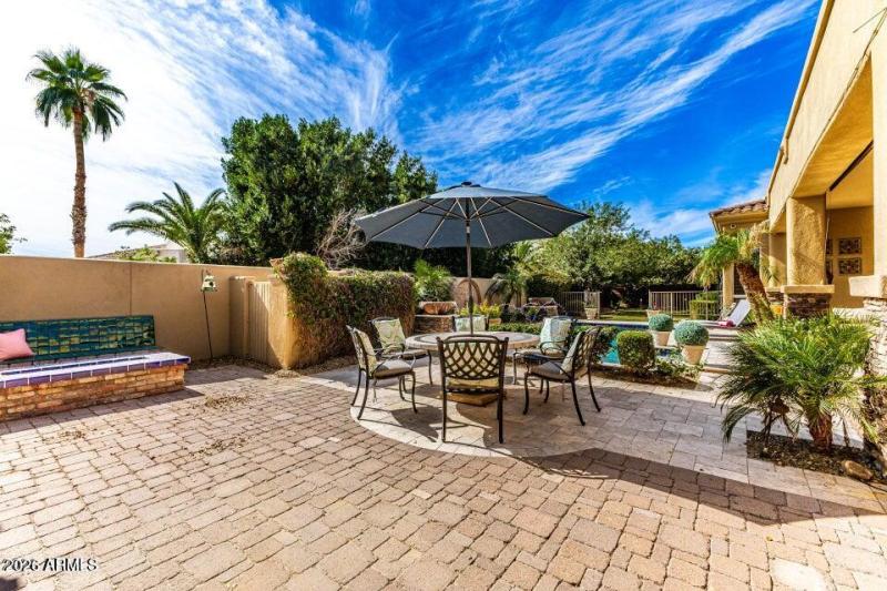 Backyard - open area