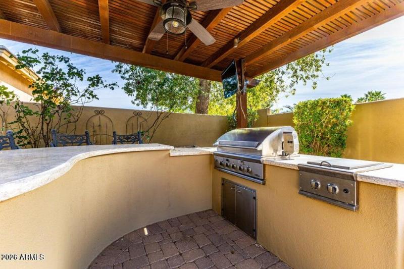 BBQ area