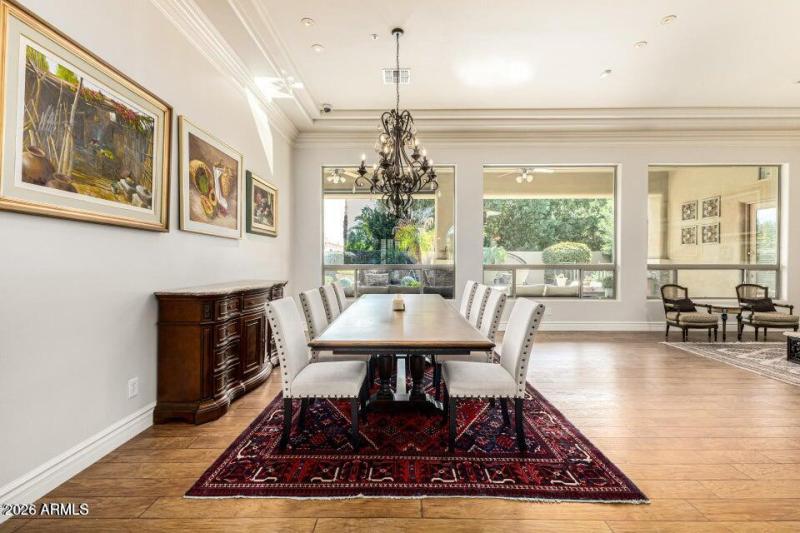 Dining room area