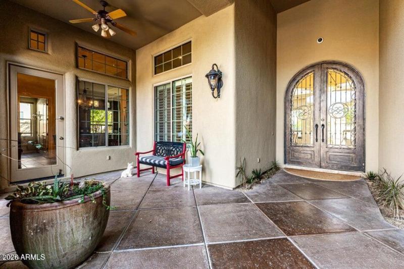 Entrance - front porch