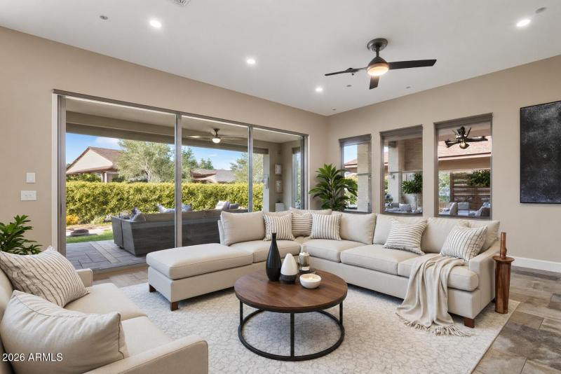 Staged Living Space
