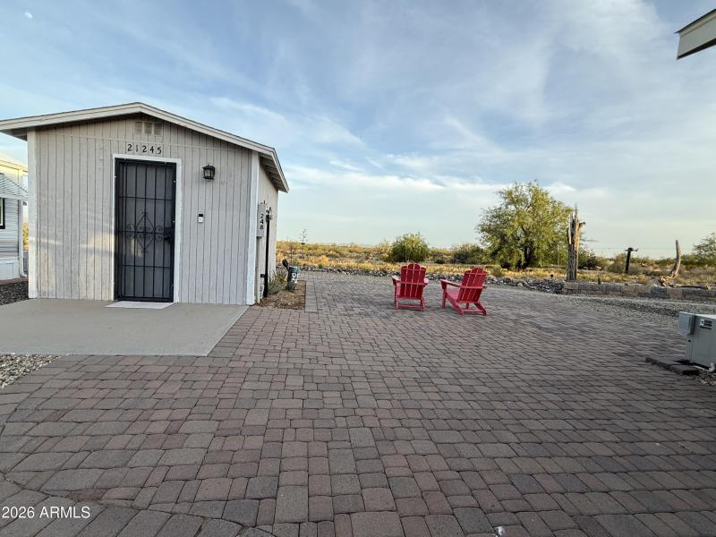 Paver Patio adjoining State Land (1)