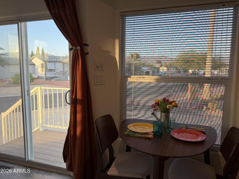 Dining with a view