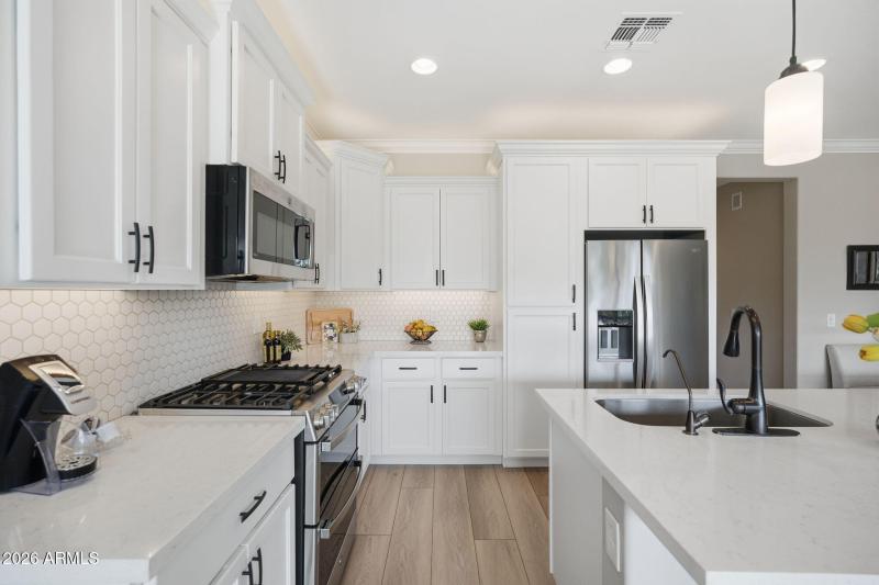Crisp White Cabinetry