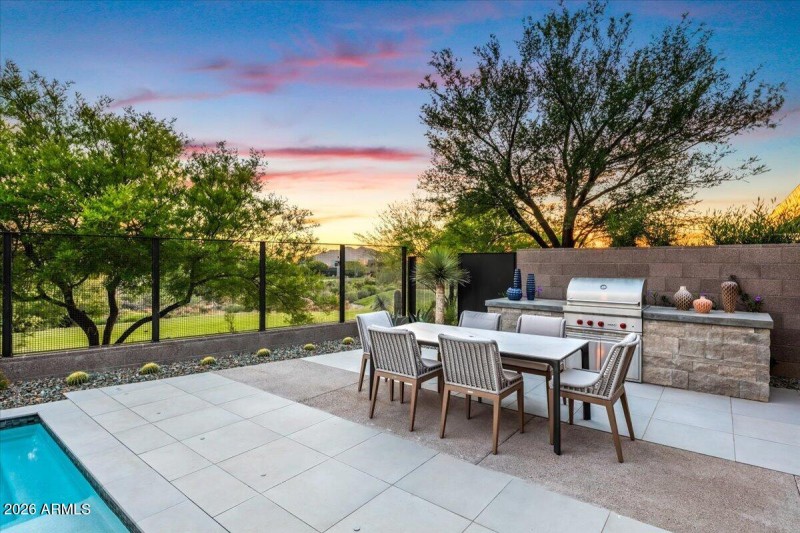 Grilling at Sunset