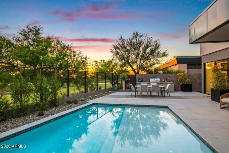 Pool Side View