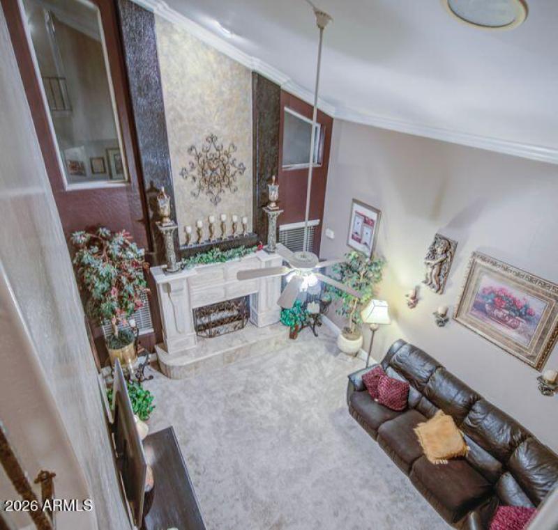 Family Room View from Upstairs