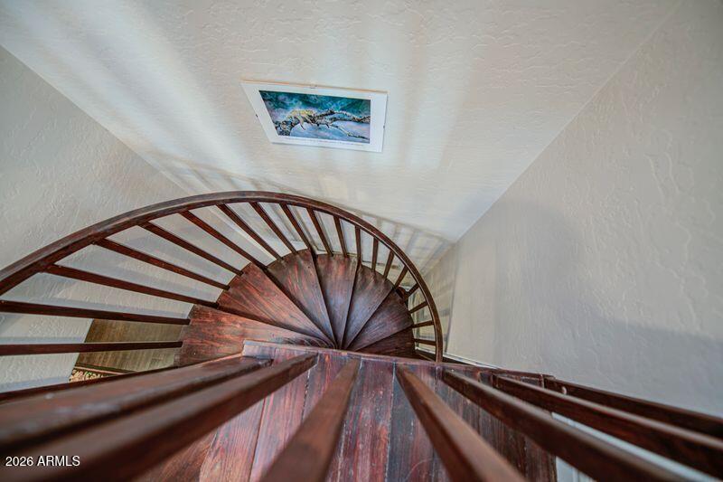 Guest Suite Spiral Staircase