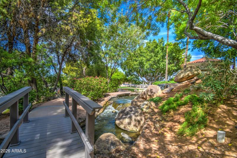 Val Vista Lakes Clubhouse Bridge