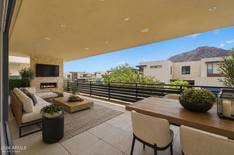 Patio Virtually Staged