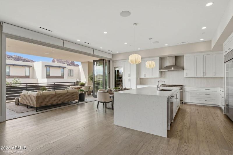 Kitchen Virtually Staged