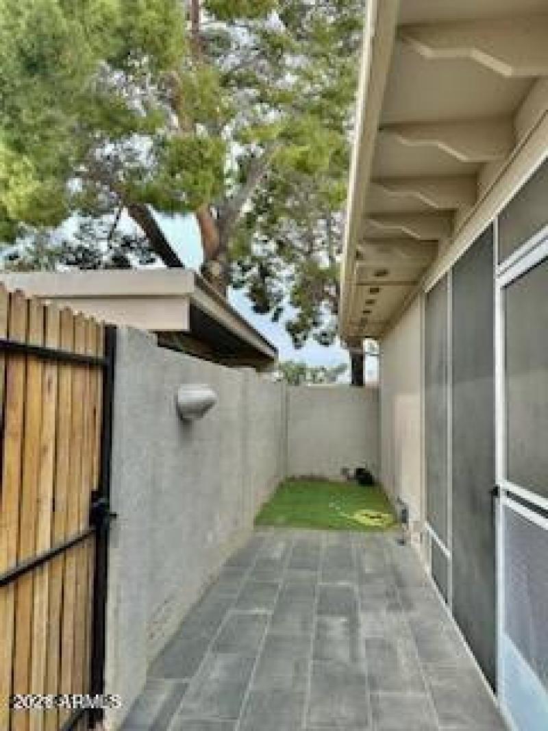 Private yard