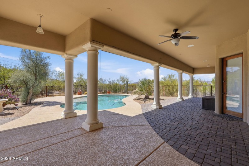 Expansive Covered Patio