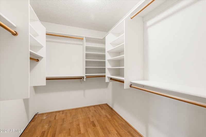 Primary Suite Walk-In Closet