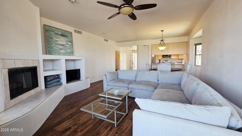 Family Room with Fireplace