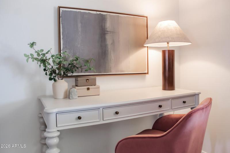 Desk Area