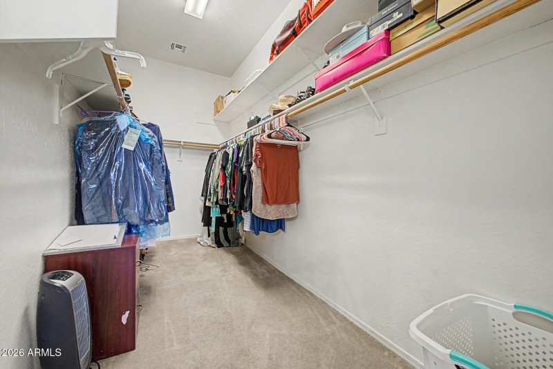 Master Walk-in Closet