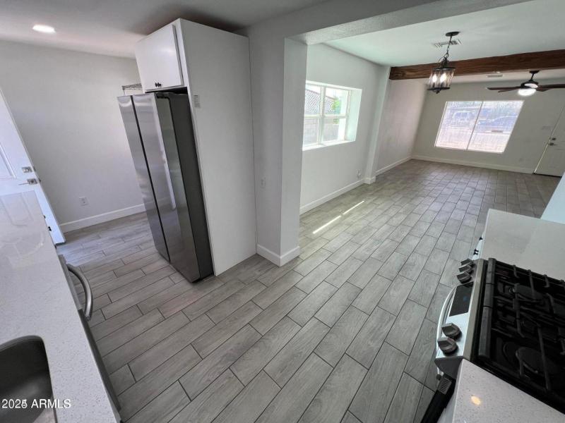 Open Kitchen To Living Area