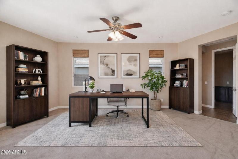 AI Rendering -Modern home office