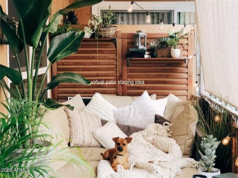 Patio staging