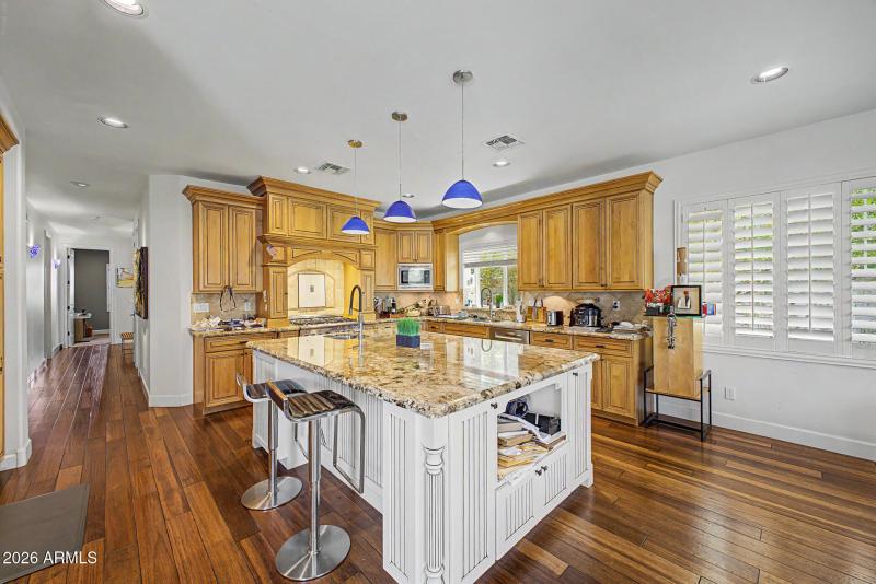 Kitchen with Custom Cabinetry