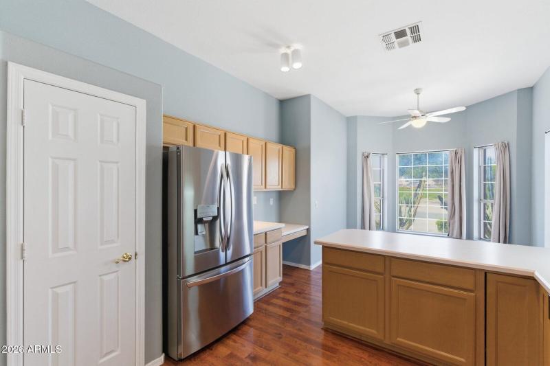 Kitchen with Bay Window