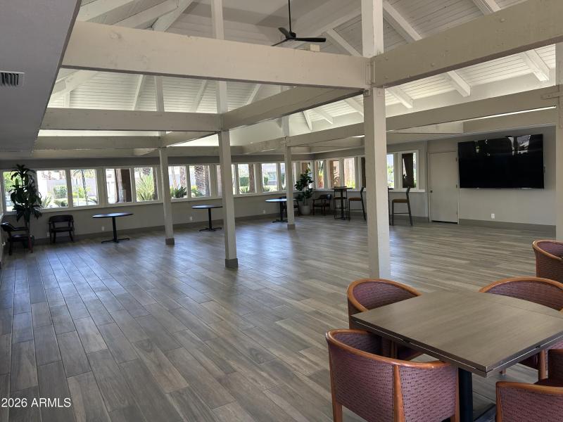 Remodeled clubhouse