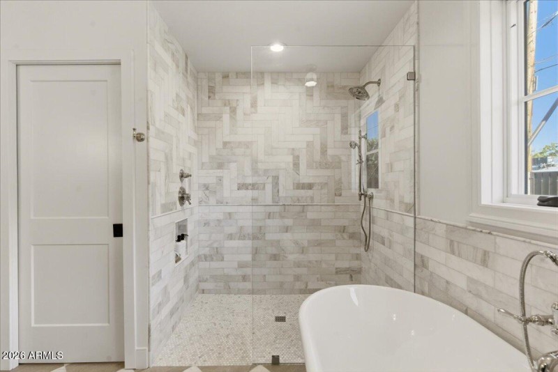 Primary Marble Shower