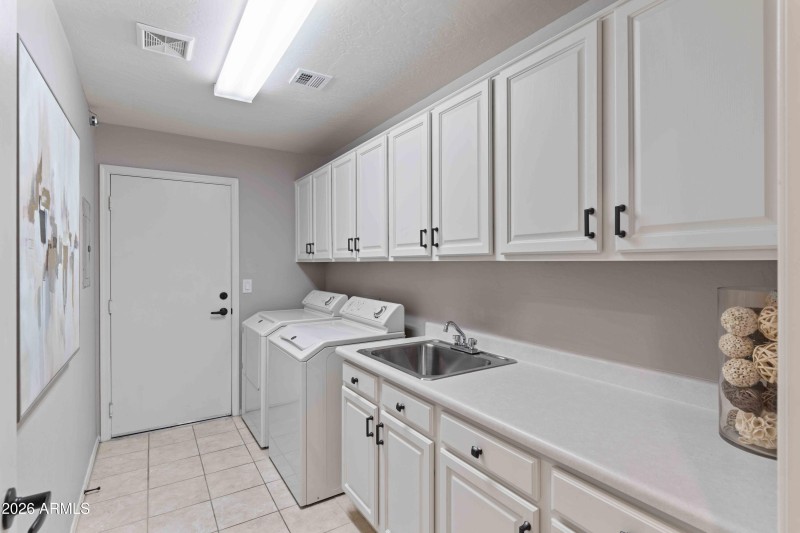 Laundry Room with Storage