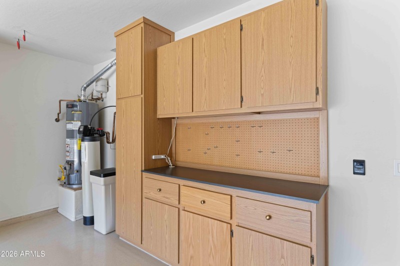 Work Space & Water Softener