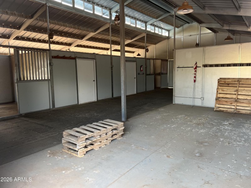 Barn inside