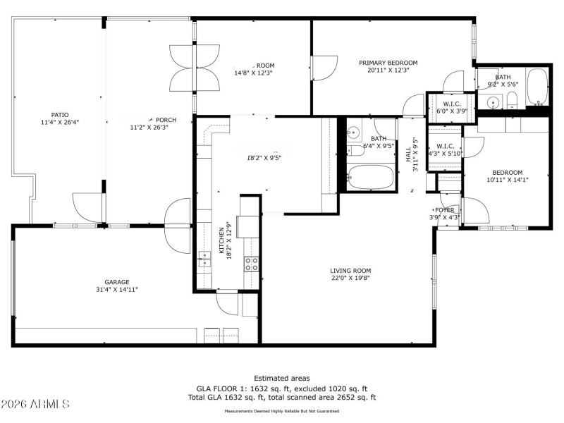 Revised Hartman Copperstone floor plan