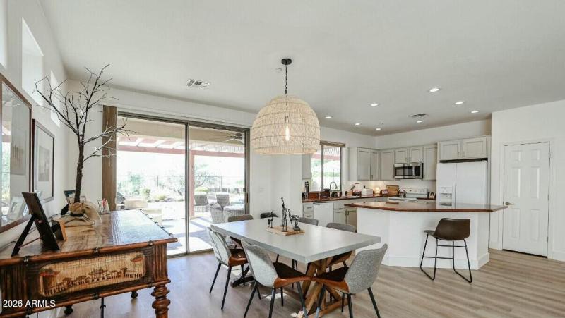Dining Area off Kitchen and Living Room