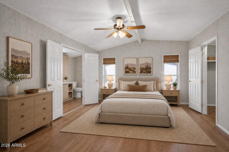 Primary Bedroom (Virtually Staged)
