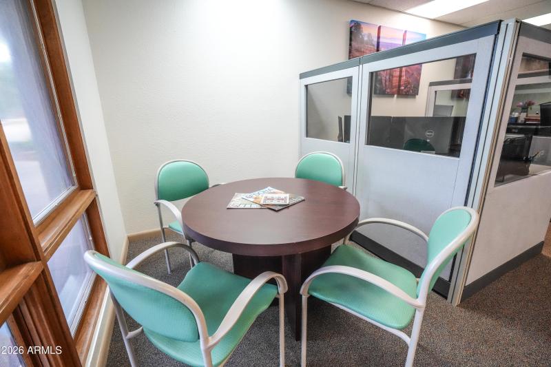 Front reception table