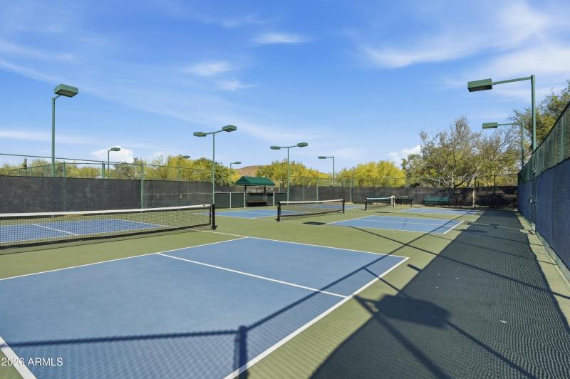 3 community pickleball courts